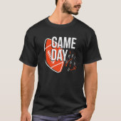 Game Day for Football Fantasy Teams T-Shirt (Vorderseite)