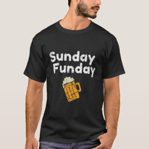 Game Day Funny Sunday Sports Funding Drinking Foot T-Shirt