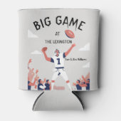 "Game Day Glory: Super Bowl Bash 2025" Dosenkühler (Vorderseite)