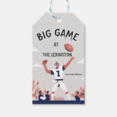 "Game Day Glory: Super Bowl Bash 2025" Geschenkanhänger (Vorderseite)