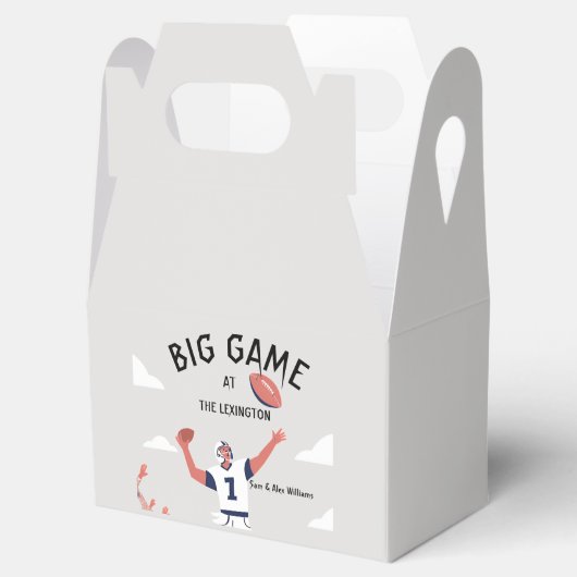 "Game Day Glory: Super Bowl Bash 2025" Geschenkschachtel (Geöffnet)