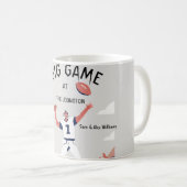 "Game Day Glory: Super Bowl Bash 2025" Kaffeetasse (VorderseiteRechts)