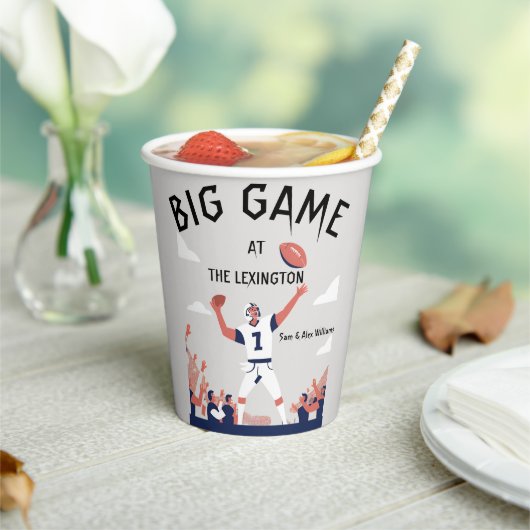 "Game Day Glory: Super Bowl Bash 2025" Pappbecher (In Situ)