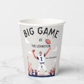 "Game Day Glory: Super Bowl Bash 2025" Pappbecher (Vorderseite)