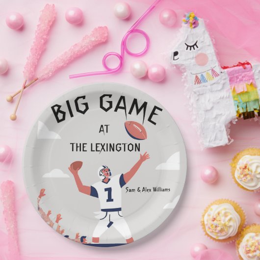 "Game Day Glory: Super Bowl Bash 2025" Pappteller (Party)