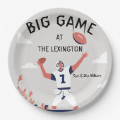 "Game Day Glory: Super Bowl Bash 2025" Pappteller (Vorderseite)