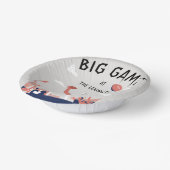 "Game Day Glory: Super Bowl Bash 2025" Pappteller (Gewinkelt)