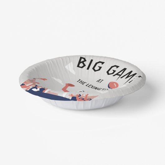 "Game Day Glory: Super Bowl Bash 2025" Pappteller (Gewinkelt)