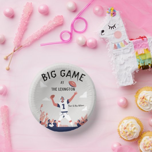 "Game Day Glory: Super Bowl Bash 2025" Pappteller (Party)