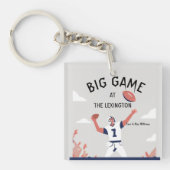 "Game Day Glory: Super Bowl Bash 2025" Schlüsselanhänger (Vorderseite)