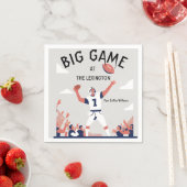 "Game Day Glory: Super Bowl Bash 2025" Serviette (Beispiel)