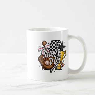 Game Day Mama Baseball Mama für Girl-Kind Kaffeetasse