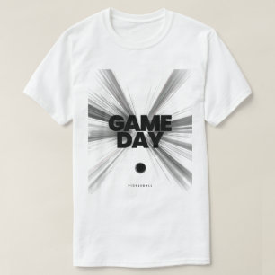 Game Day Pickleball T-Shirt Minimaler Sportstil