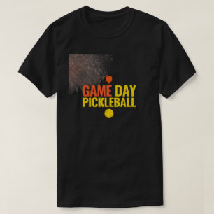 Game Day Pickleball T-Shirt Minimaler Sportstil