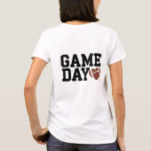 Game Day Red Football Shirt – Bold & Comfortable (Rückseite)