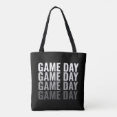 „Game Day Repeat“ Große Einkaufstasche Tasche (Rückseite)