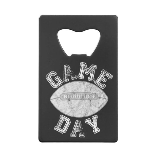 Game Day Screwball Graphics Geldbeutel Flaschenöffner (Vorderseite)