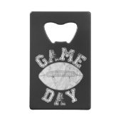 Game Day Screwball Graphics Geldbeutel Flaschenöffner (Rückseite)