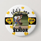 Game Day Senior Software Player Button für Eltern (Vorderseite)