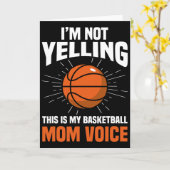 Game Day Sketll Mama Karte (Gelbe Blume)