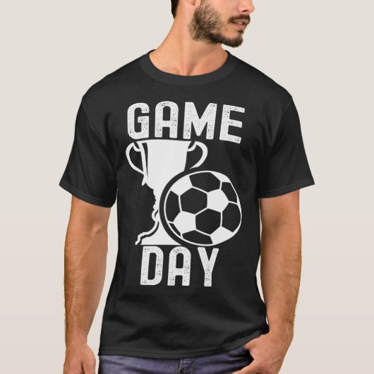 Game Day Soccer Football  Players Quotes Family T-Shirt (Vorderseite)