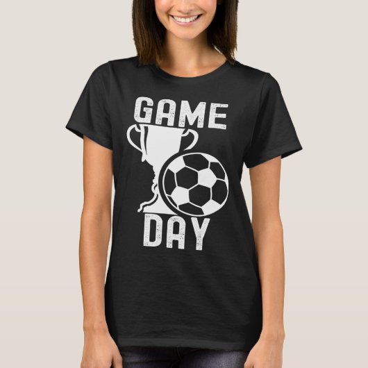 Game Day Soccer Football  Players Quotes Family T-Shirt (Vorderseite)
