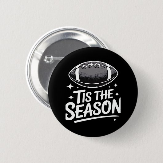 Game Day Support Football Button (Vorne & Hinten)