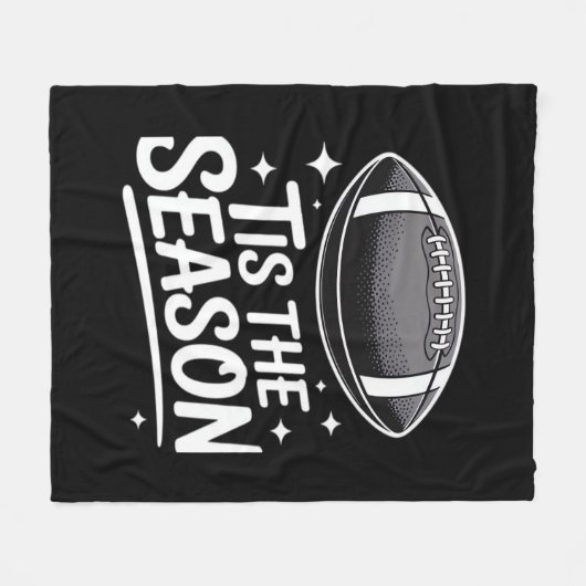 Game Day Support Football Fleecedecke (Vorderseite (Horizontal))