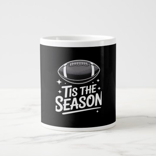 Game Day Support Football Jumbo-Tasse (Vorderseite)