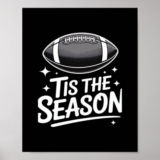 Game Day Support Football Poster (Vorne)