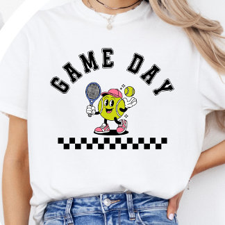 Game Day Tennis - Vintage Athletic Sport T-Shirt