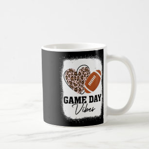 Game Day Vibes - American Football Lover Leopard F Kaffeetasse