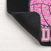 Game Day Volleyball Breast Cancer Awareness Nk Rib Mousepad (Ecke)