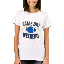 Game Day Wochenende Vintage Football Frauen Sports