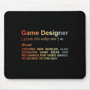 Game Designer Definition Game Programmierer Game D Mousepad