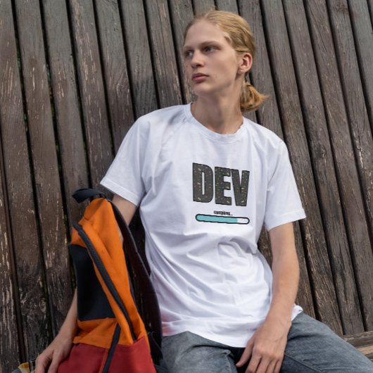 Game Dev Compiling - Blue Compiling T-Shirt