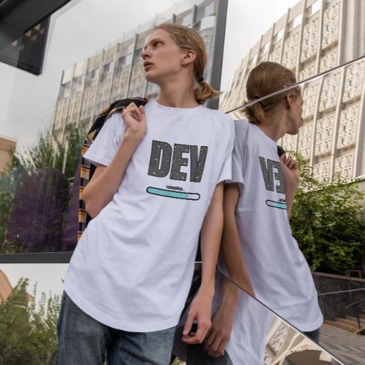 Game Dev Compiling - Blue Compiling T-Shirt