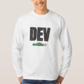 Game Dev Compiling - Green Compiling Hoodie T-Shirt (Vorderseite)