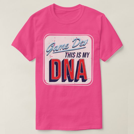 Game Dev Das ist meine DNA T-Shirt (Design vorne)