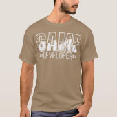 Game Developer Programmer Coder Gameplay Coding gi T-Shirt (Vorderseite)