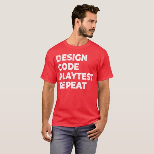 Game Development Progress vintage T-Shirt (Vorne ganz)