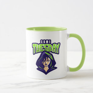 Game Dienstag ist an - in grün Tasse