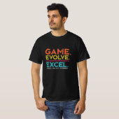 Game Evolve Excel T-Shirt (Vorne ganz)