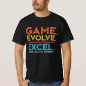 Game Evolve Excel T-Shirt (Vorderseite)