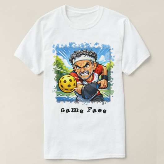 Game Face Pickleball T-shirt (Design vorne)