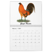 Game Fowl Calendar 2026 Kalender (Feb 2027)