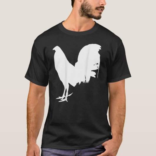 Game Fowl Gallegos Rooster Chicken Gamefowl white T-Shirt (Vorderseite)