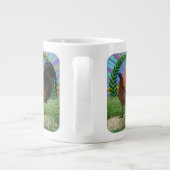 Game Fowl Kreath Jumbo-Tasse (Rückseite)