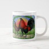 Game Fowl Kreath Jumbo-Tasse (Rechts)
