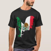 Game Fowl Mexico Gaffelroster Gamefow T-Shirt (Vorderseite)
